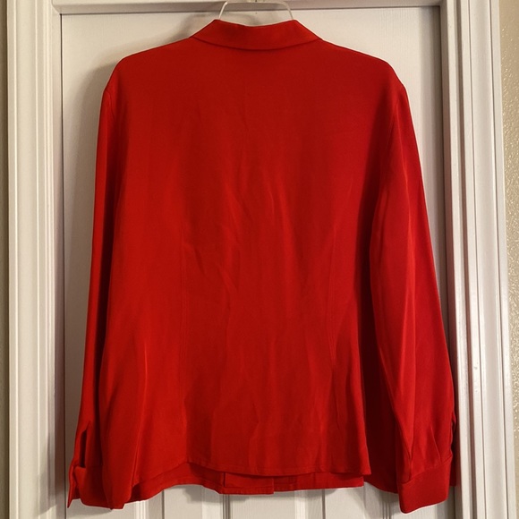 Vintage Starington Blouses by Charlotte Saks Fifth Avenue Collection Silk Top 16 - Picture 5 of 5